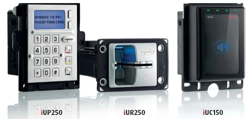 Комплект Ingenico iSelf: iUP250 + iUC150 + iUR250