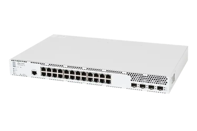Ethernet-коммутатор MES3400-24, 24x1G RJ45 + 4x1G/10G SFP+, L3, dual PSU