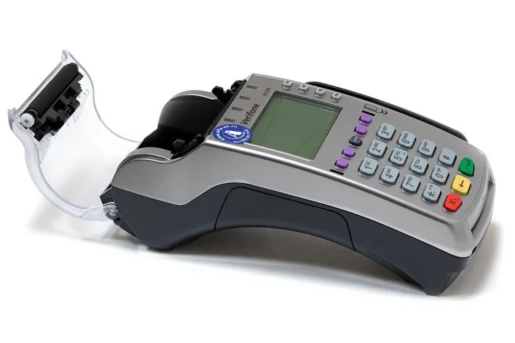 POS-терминал Verifone VX520 DIAL/Ethernet/GPRS/CTLS (DEGC) Переносной(Б/У) 