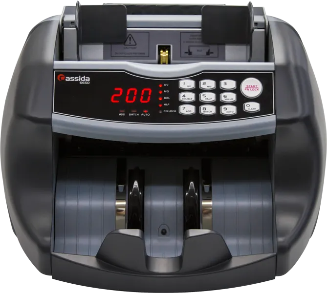 Счетчик банкнот Cassida 6650 UV/MG RUB
