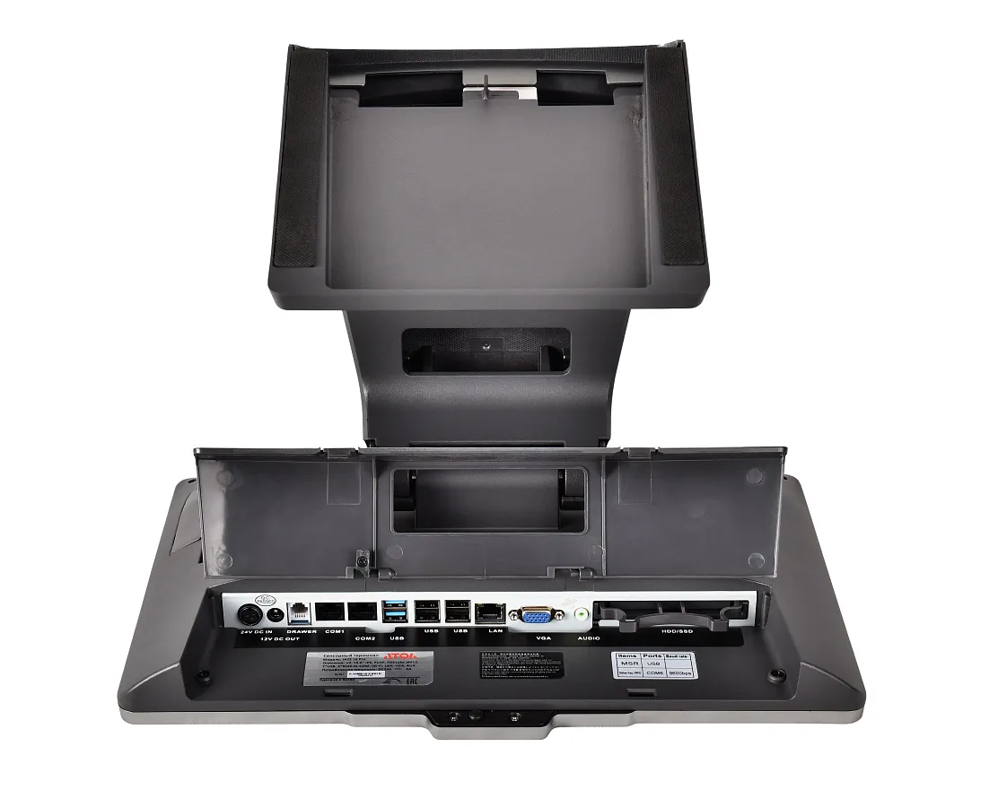 Сенсорный терминал АТОЛ JAZZ 16 Pro (v2, 15.6" IPS, P-CAP, Intel Celeron J6412, SSD 256 GB, 8GB DDR4), MSR, с ОС.