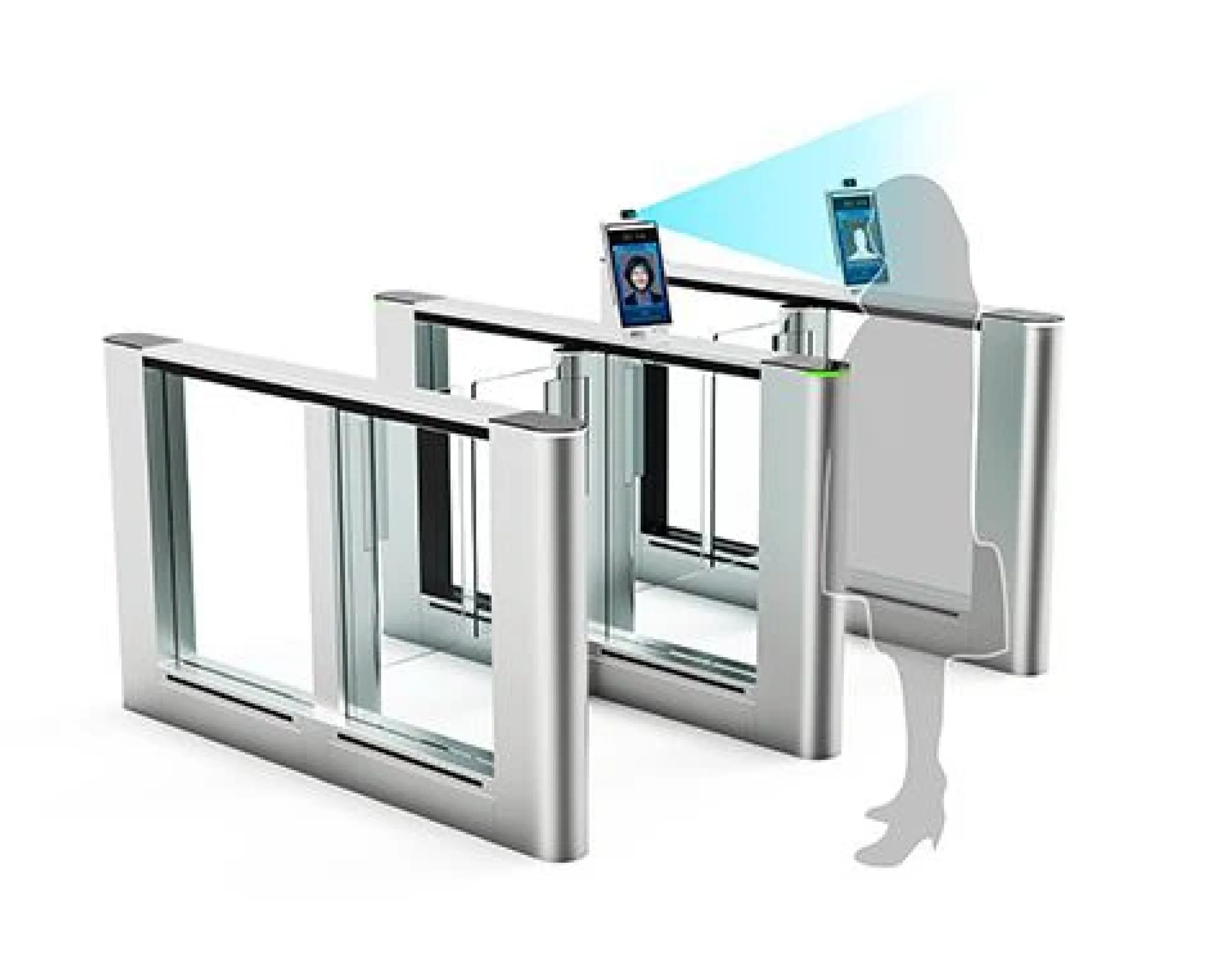 Умные ворота с функцией термометрии и распознаванием лица Smart Gate