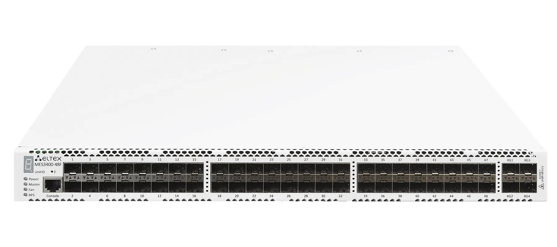 Ethernet-коммутатор MES3400-48F, 48x1G SFP + 4x10G SFP+, L3, dual PSU