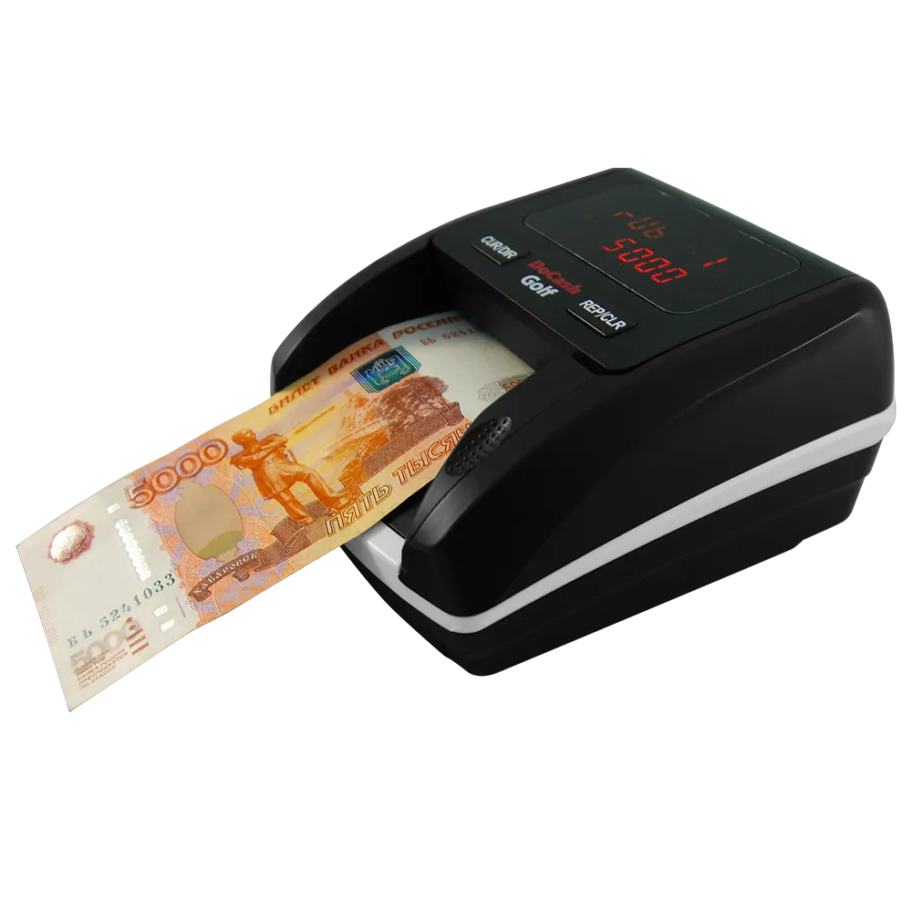 Автодетектор банкнот DoCash Golf T RUB (С АКБ)